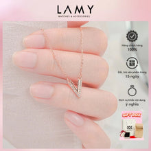 Dây chuyền LAMY V Shaped Pendant Gold Women's Necklace CDE6390GG