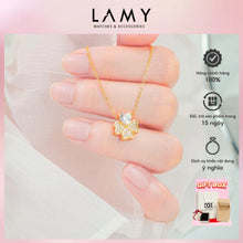 Dây chuyền LAMY Graceful Leaf Pendant Rose Gold Women's Necklace CDE6386RG