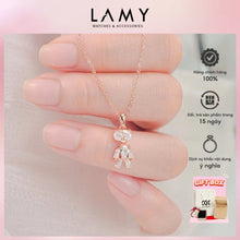 Dây chuyền LAMY Crystal Teddy Bear Children Gold 6391GG