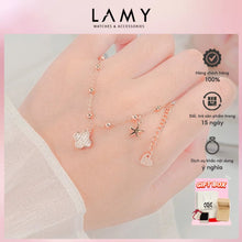 Vòng tay LAMY Lucky Four Leaf Star Rose Gold Bracelet  CDE2241RG