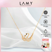 Dây chuyền LAMY  Swan Couple Necklace Gold CDE6399GG