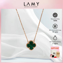 Dây chuyền LAMY Four Lucky Leaves Necklace Green 6403GR