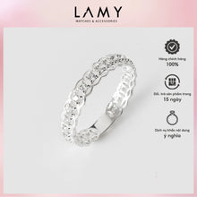 Nhẫn bạc LAMY Kim tiền Lovely Ring Silver CDE8272SV - Nhẫn bạc ta cao cấp