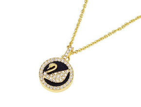 Dây chuyền nữ Pendant Swan Necklace Gold CDE6040GG
