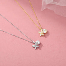 Dây chuyền kim cương Moissanite LAMY Butterfly Light 6.5 ly kiểm định GRA CDEDN020WH - Hàng chính hãng đã kiểm định