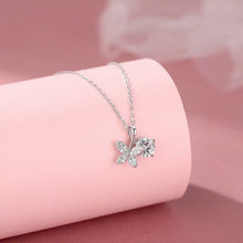 Dây chuyền kim cương Moissanite LAMY Butterfly Light 6.5 ly kiểm định GRA CDEDN020WH - Hàng chính hãng đã kiểm định