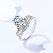 Nhẫn kim cương Moissanite LAMY Royal Tiara 5 ly kiểm định GRA CDEDR033 - Hàng chính hãng đã kiểm định