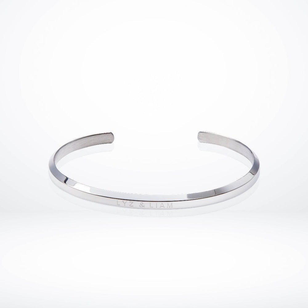 Lyz & Liam Classic Cuff Silver