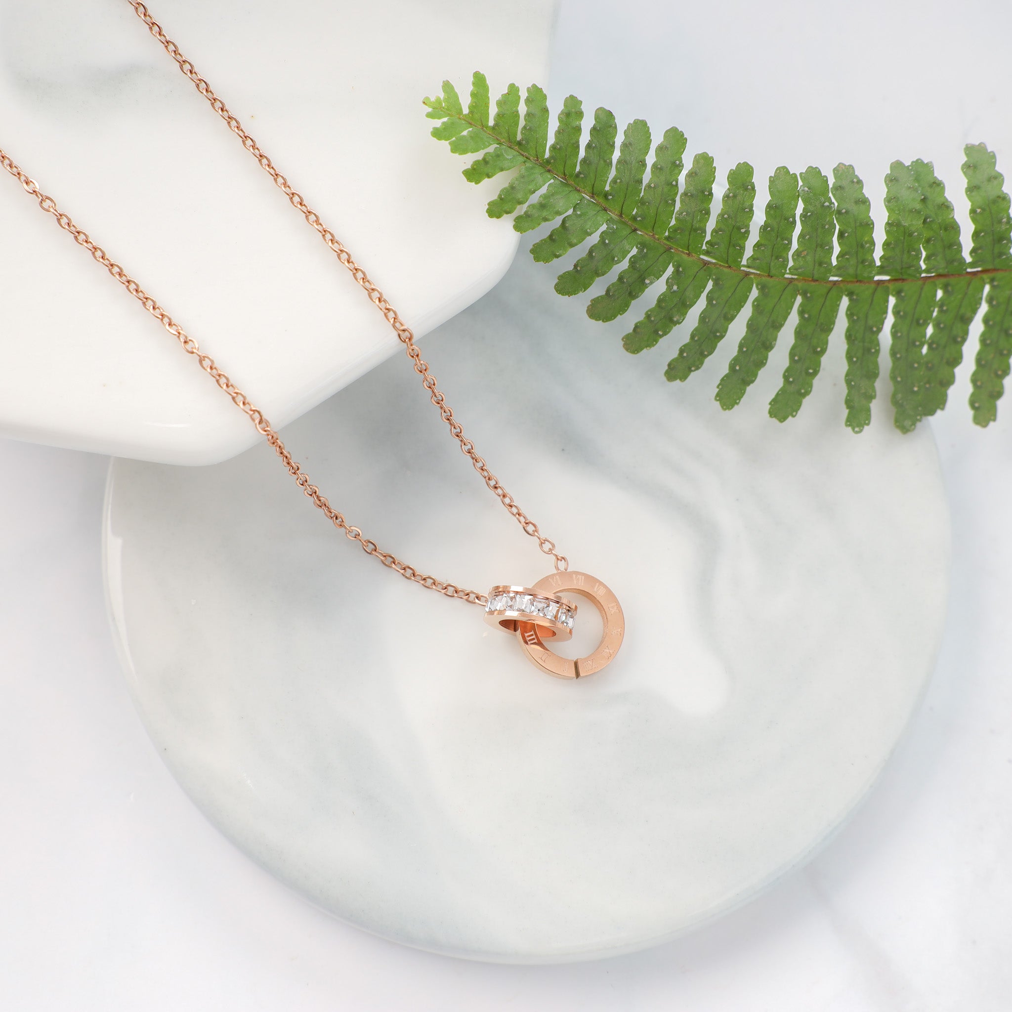 Dây chuyền nữ CDE Sweet Love Necklace Rose Gold CDE6003RG