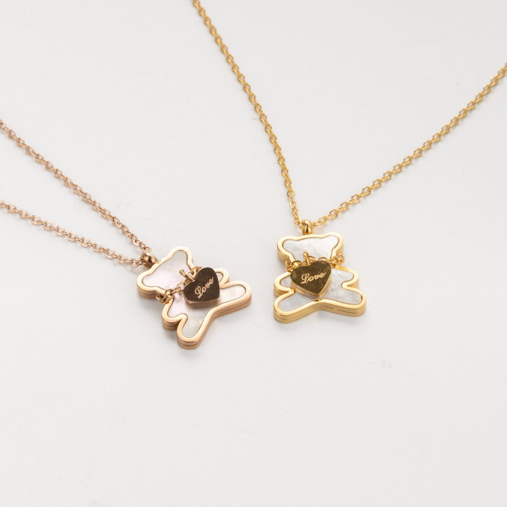 Teddy in Love Necklace