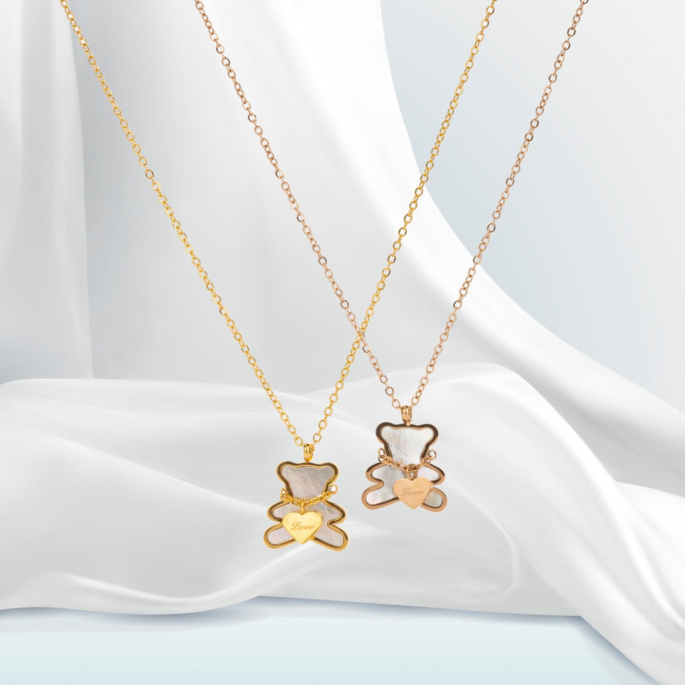 Teddy in Love Necklace