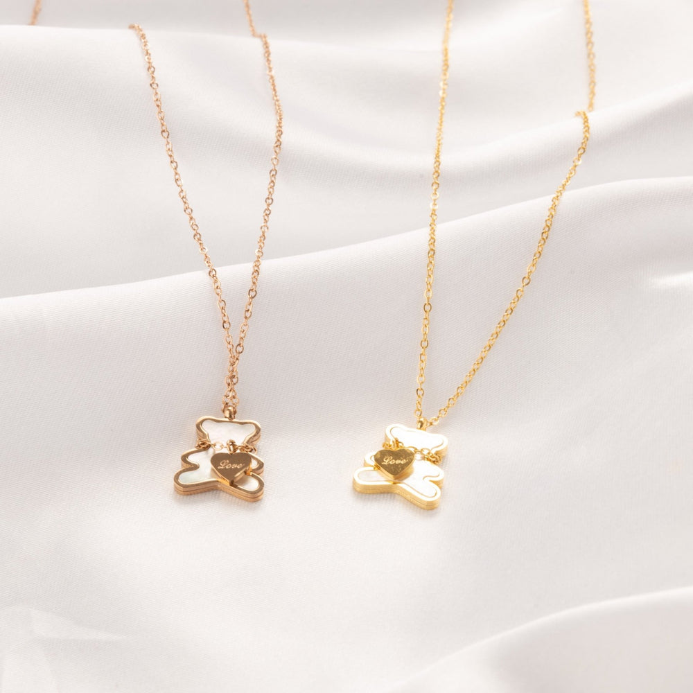 Teddy in Love Necklace
