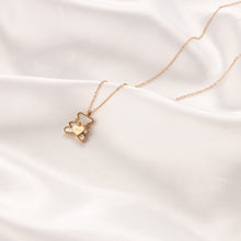 Dây chuyền LAMY Teddy in love Necklace Rose Gold CDE6002