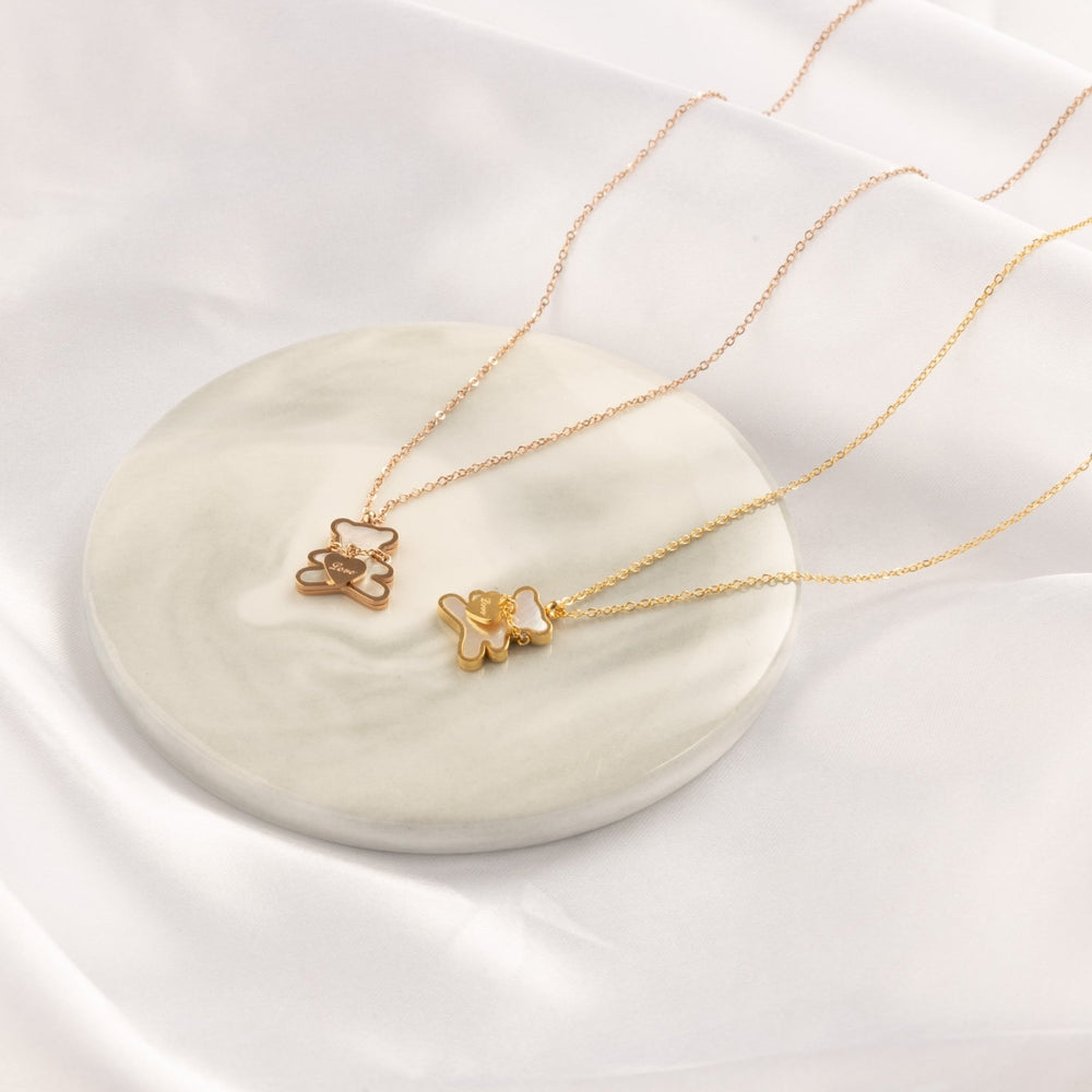 Teddy in Love Necklace