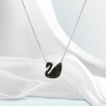 Dây chuyền nữ Black Swan Silver Necklace CDE6041BL