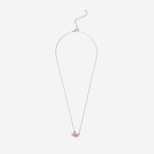 Dây chuyền nữ Crystal Swan Necklace Silver CDE6042SV