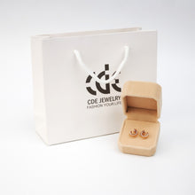 Khuyên tai LAMY Agrafe Sparkle Earrings Rose Gold CDE3004RG