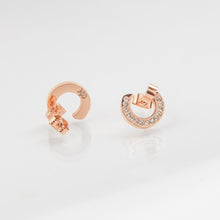 Khuyên tai LAMY Agrafe Sparkle Earrings Rose Gold CDE3004RG