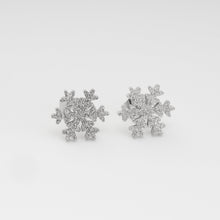 Khuyên tai LAMY Romantic Snowflake Earrings Silver CDE3010SV