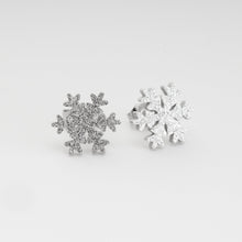 Khuyên tai LAMY Romantic Snowflake Earrings Silver CDE3010SV