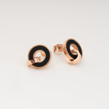 Khuyên tai LAMY Piece Stud Earrings White CDE3011BL