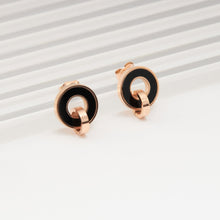 Khuyên tai LAMY Piece Stud Earrings White CDE3011BL