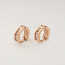 Khuyên tai LAMY Diamond Buckle Earrings CDE3014RG