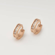 Khuyên tai LAMY Diamond Buckle Earrings CDE3014RG