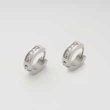 Khuyên tai LAMY Diamond Buckle Earrings CDE3014SV