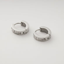 Khuyên tai LAMY Diamond Buckle Earrings CDE3014SV