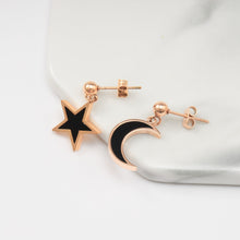 Khuyên tai LAMY Moon Star Earrings CDE3016BL