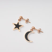 Khuyên tai LAMY Moon Star Earrings CDE3016BL