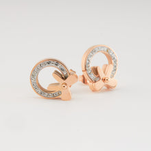 Khuyên tai LAMY Diamond Bow Earrings CDE3018RG