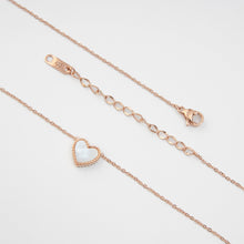 Dây chuyền LAMY Double Sided Heart Necklace CDE6012WH