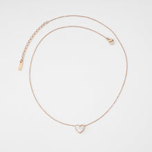 Dây chuyền LAMY Double Sided Heart Necklace CDE6012WH