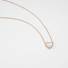 Dây chuyền LAMY Double Sided Heart Necklace CDE6012WH