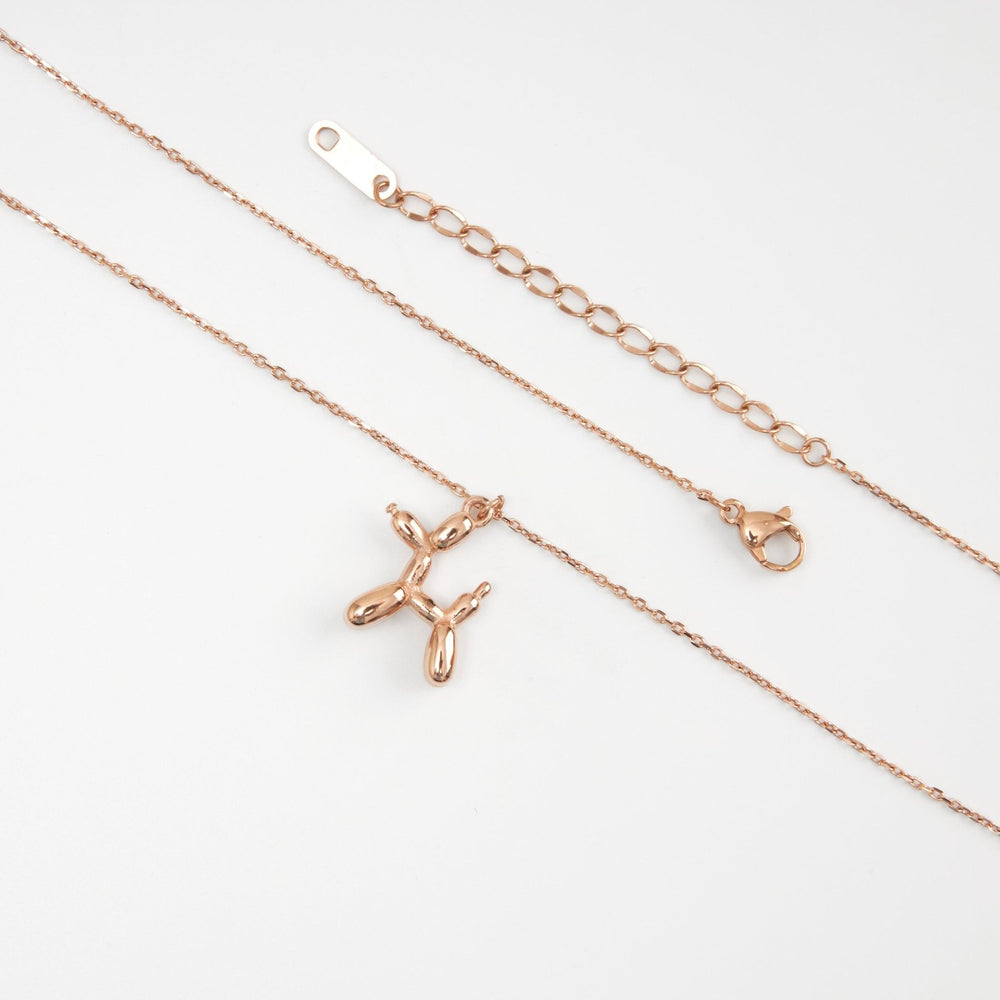 Pluto Necklace Rose Gold