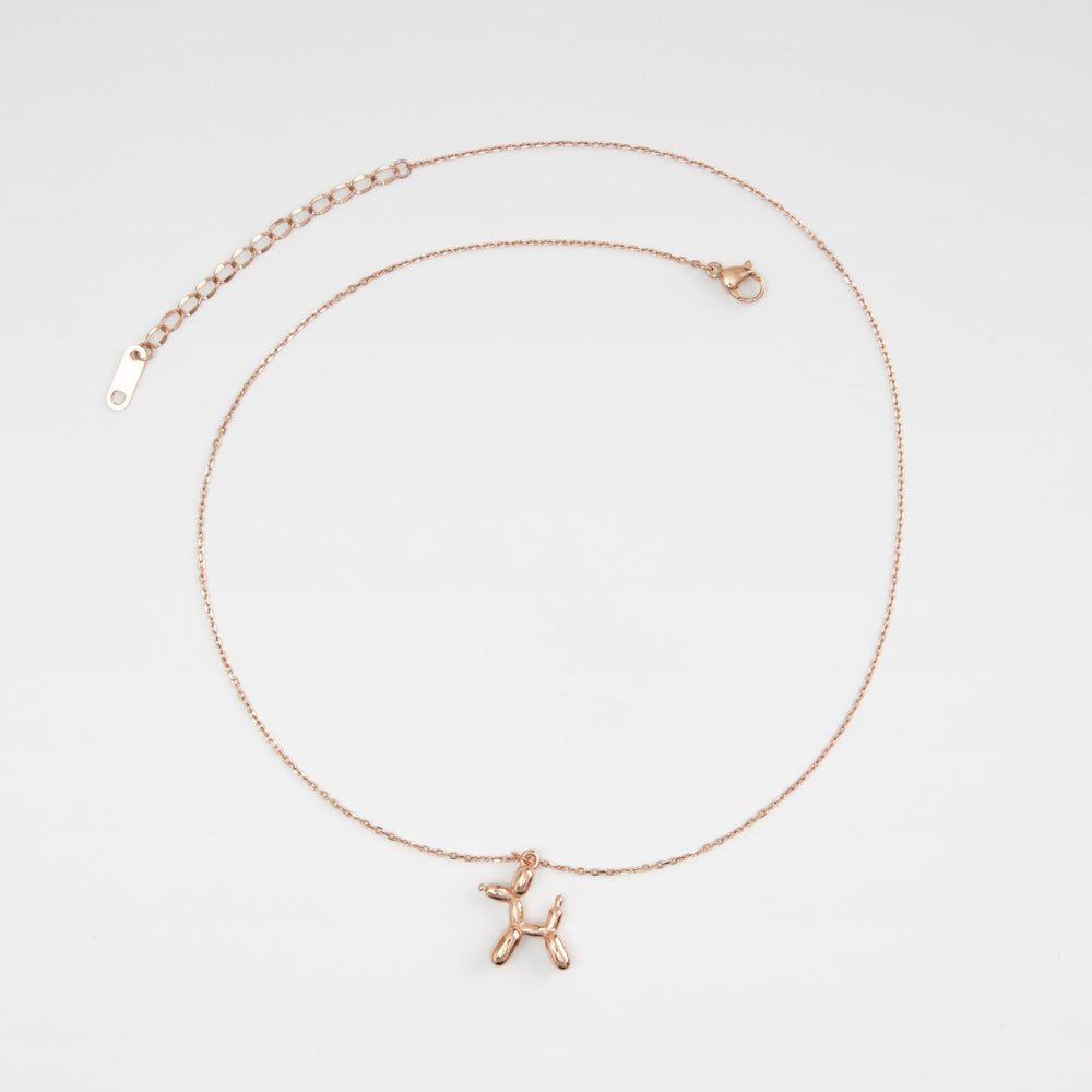 Pluto Necklace Rose Gold