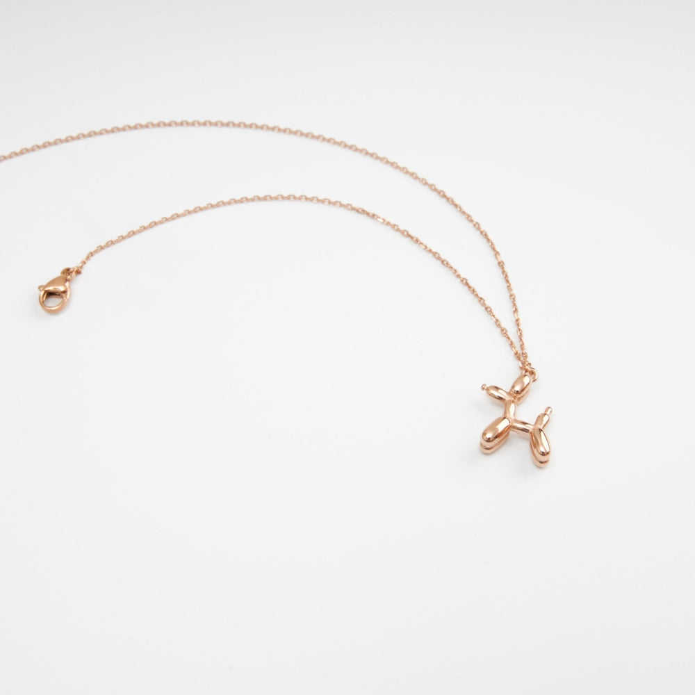 Pluto Necklace Rose Gold