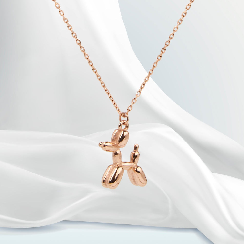 Pluto Necklace Rose Gold