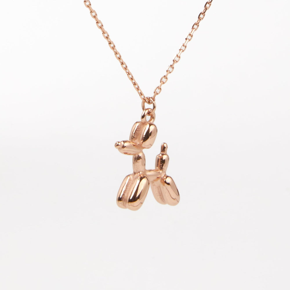 Pluto Necklace Rose Gold