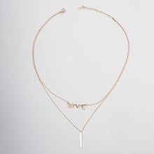 Dây chuyền nữ I LOVE Necklace CDE6018RG