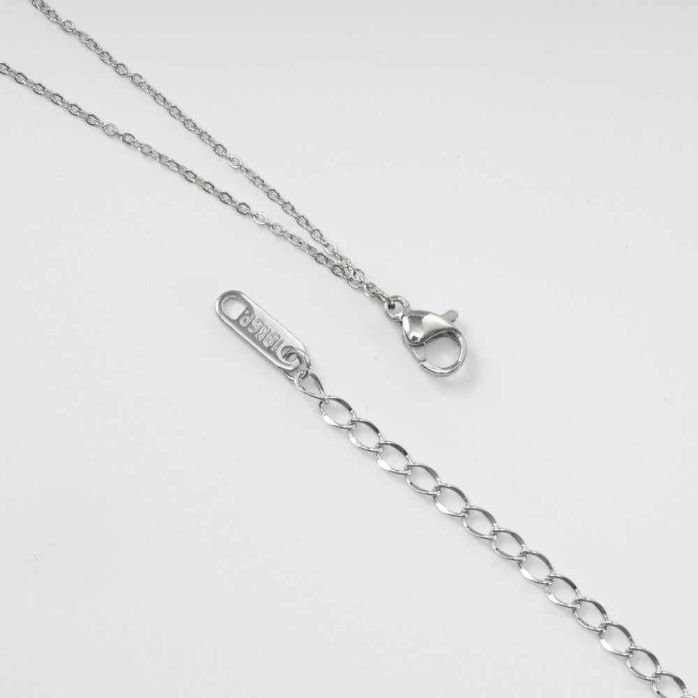 I LOVE Necklace Silver