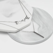 Dây chuyền nữ I LOVE Necklace CDE6018SV