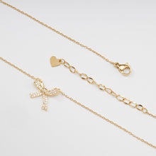 Dây chuyền nữ Bow Necklace Gold CDE6019GG