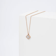 Dây chuyền nữ Two-sided Lucky Leaves Necklace Rose Gold CDE6026RG