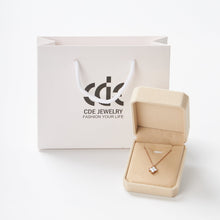 Dây chuyền nữ Two-sided Lucky Leaves Necklace Rose Gold CDE6026RG