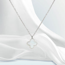 Dây chuyền nữ Two-sided Lucky Leaves Necklace Rose Gold CDE6026RG