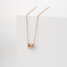 Dây chuyền nữ D-shaped Necklace Rose Gold CDE6037RG