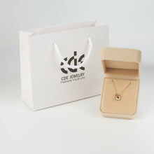 Dây chuyền nữ D-shaped Necklace Rose Gold CDE6037RG